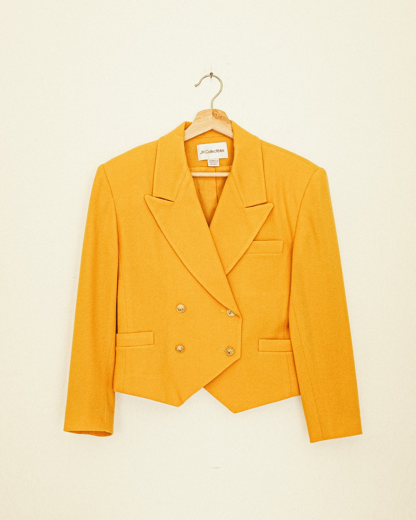 Golden Crop Blazer