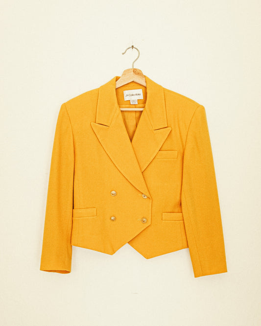 Golden Crop Blazer