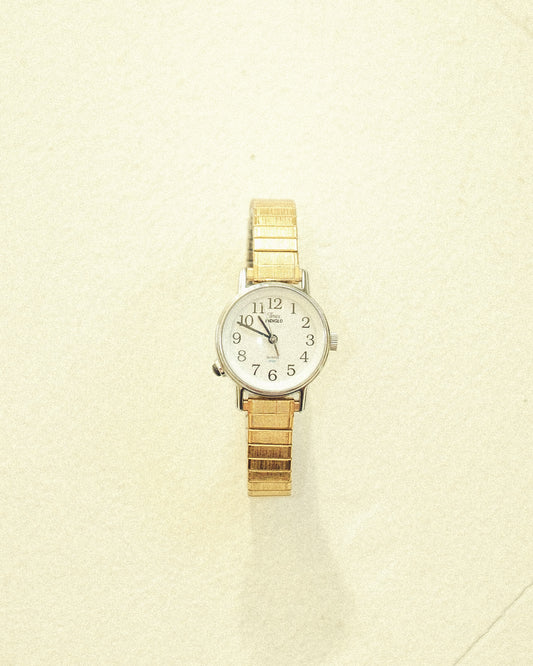 Gold + Silver Timex Watch