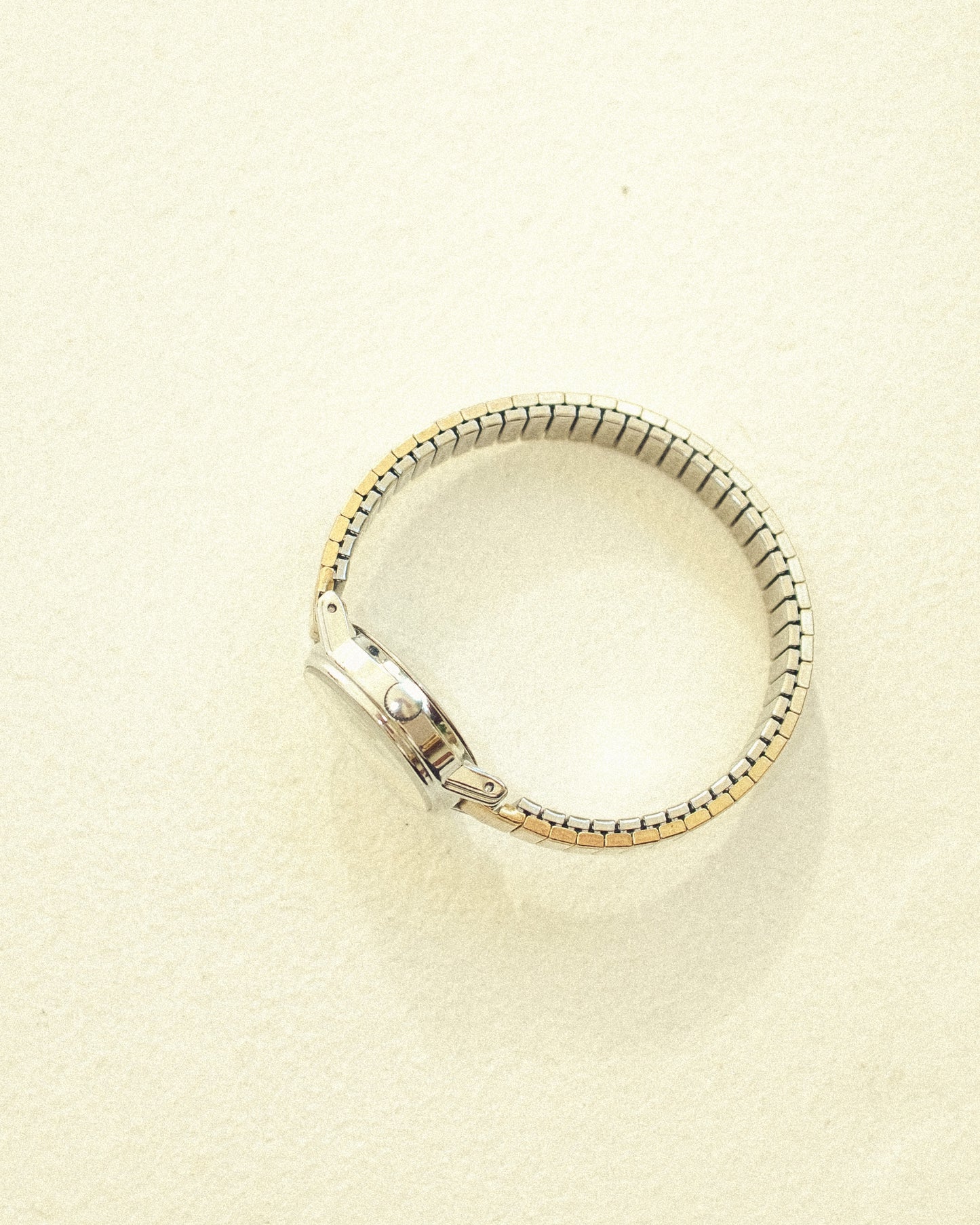 Gold + Silver Timex Watch