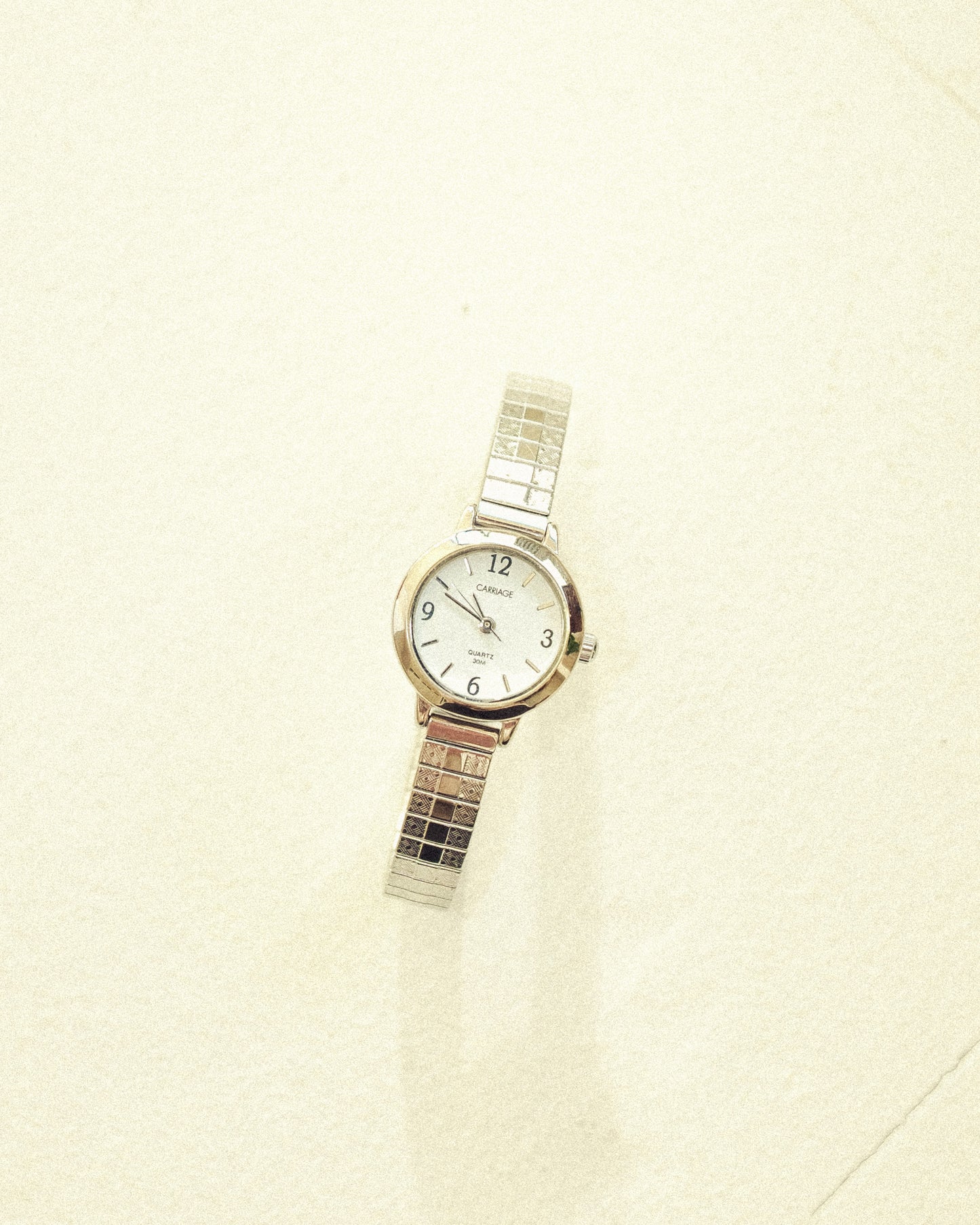 Carriage Silver Watch