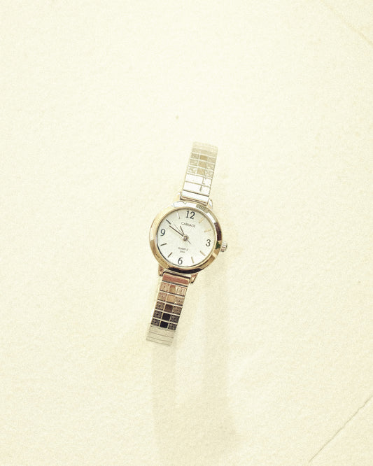 Carriage Silver Watch
