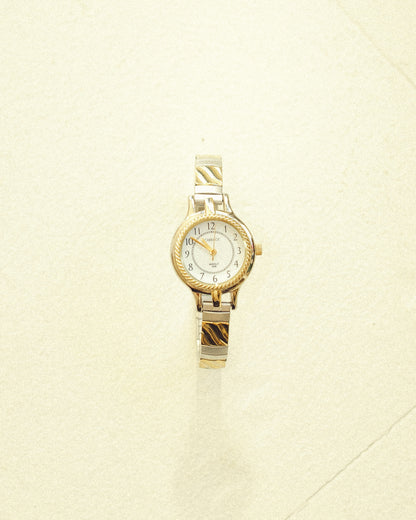Carriage Braided Gold Watch