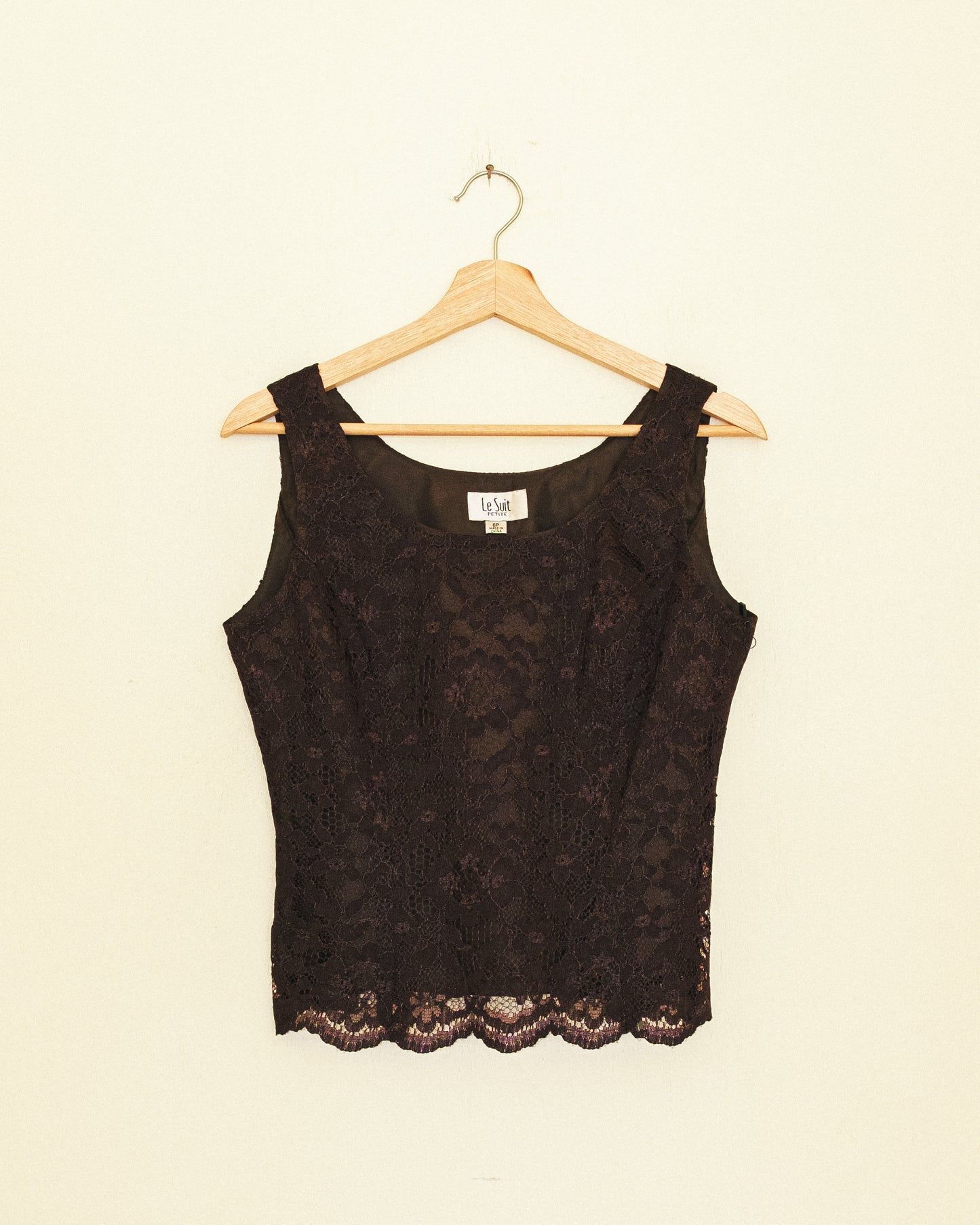 Cocoa Lace Top