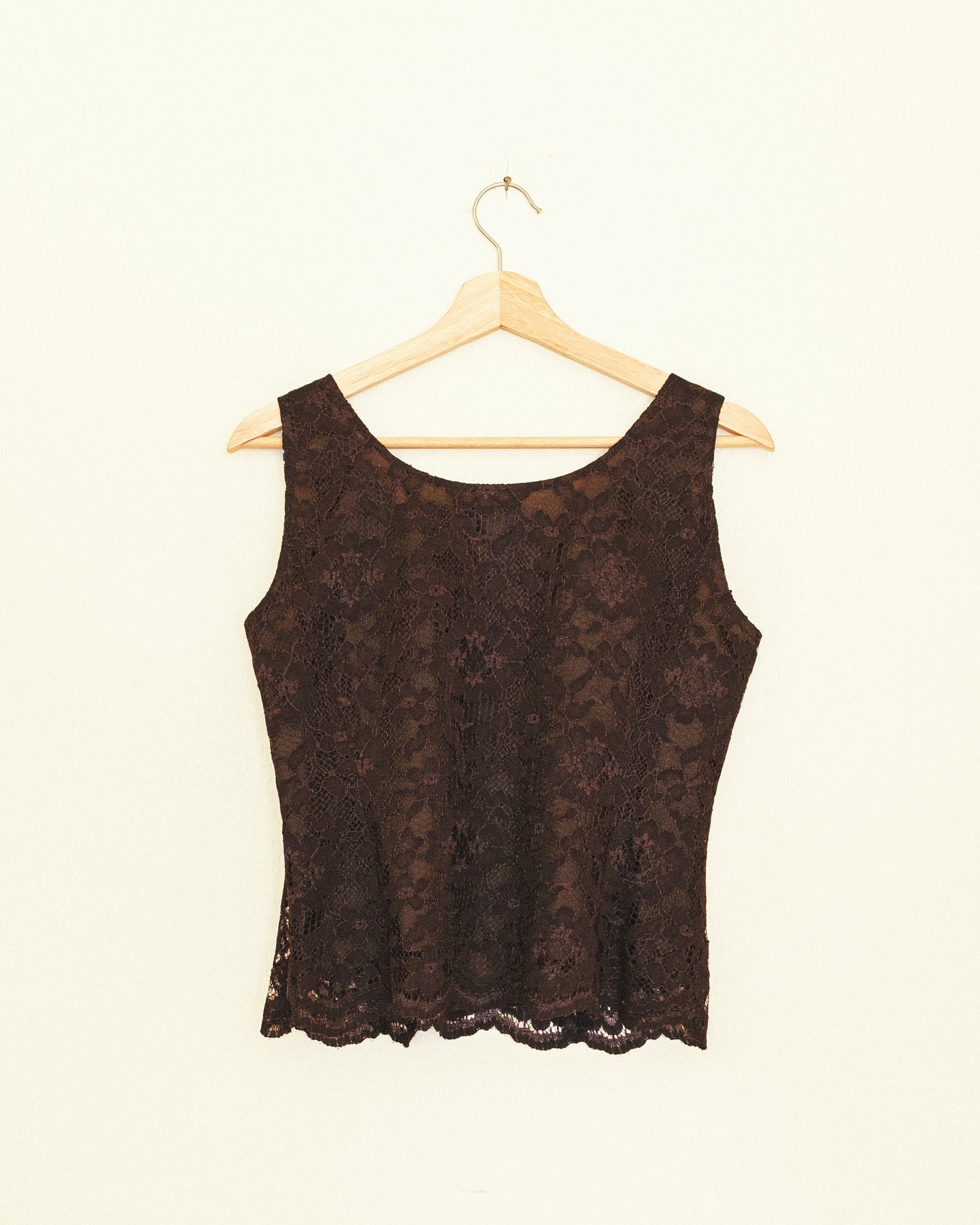 Cocoa Lace Top