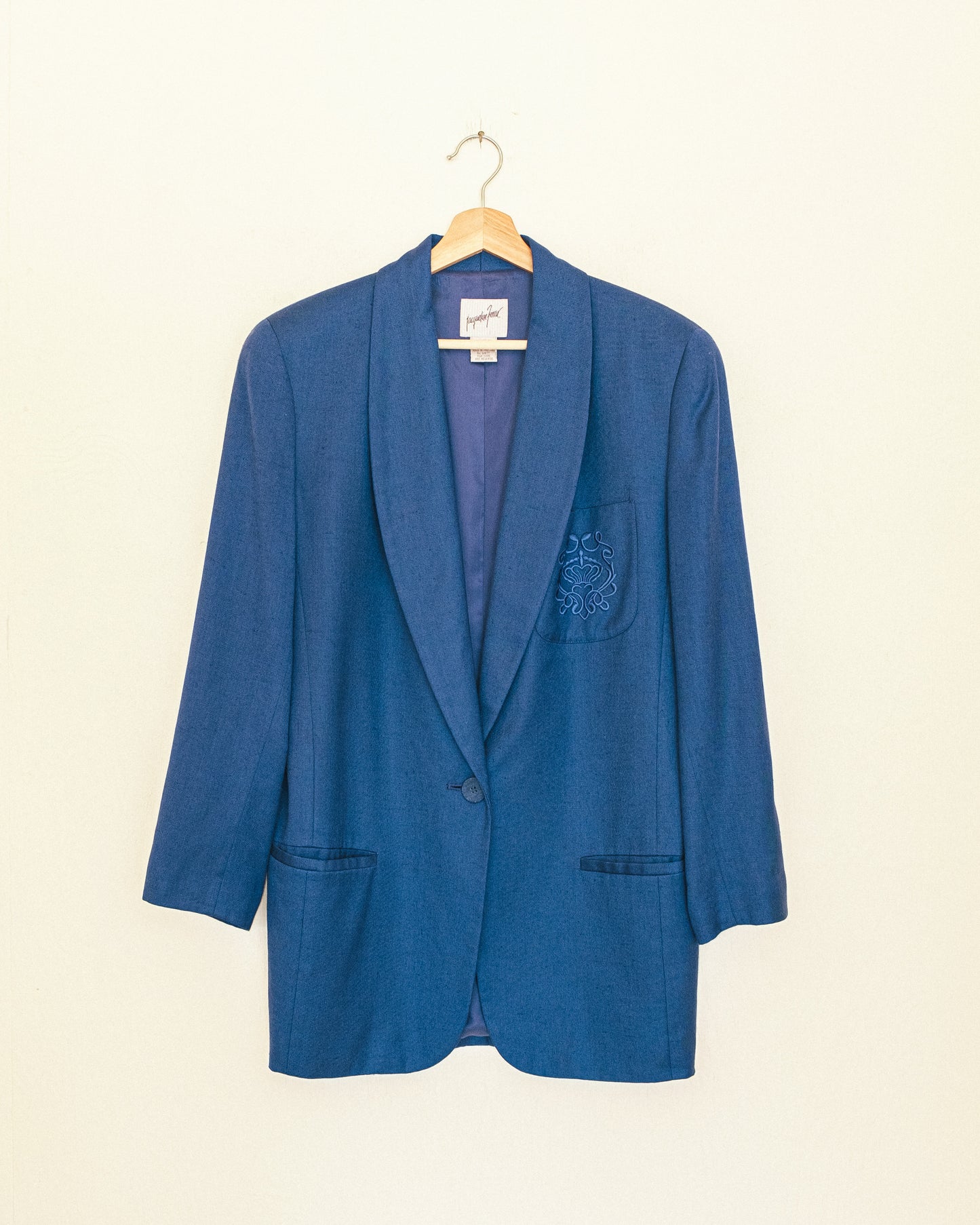 Berry Linen Blazer