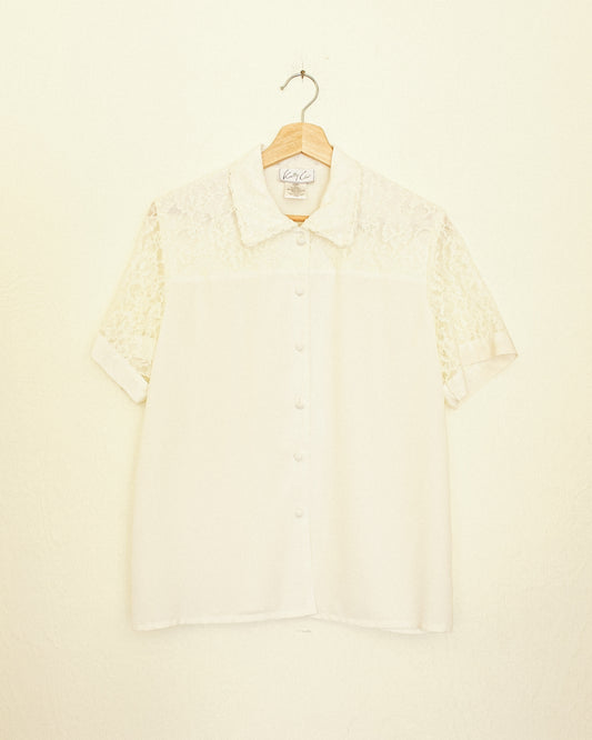 Lace Sleeve Shirt
