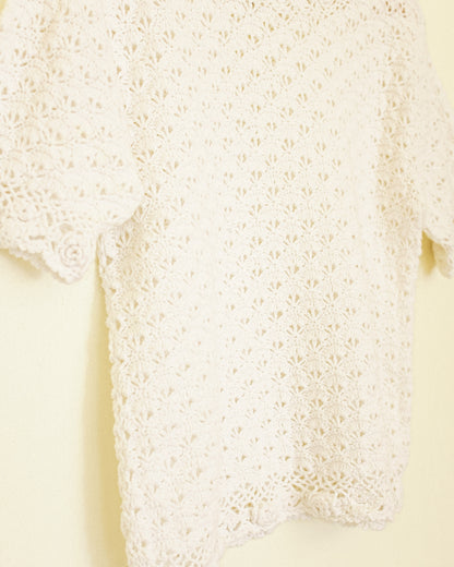 Daisy Crochet Sweater