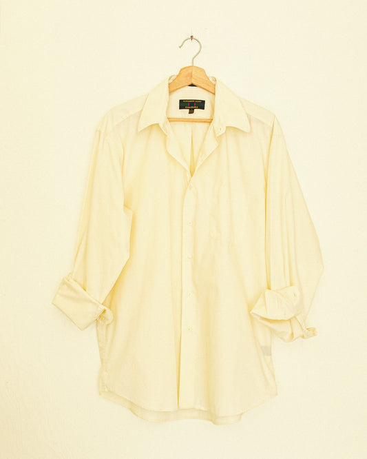 Boyfriend Button Up - Buttercream