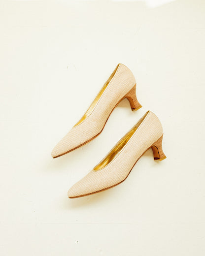 Rattan Pumps 7.5N