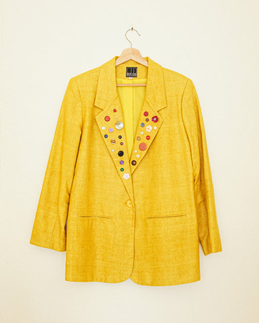 Lucky Button Blazer