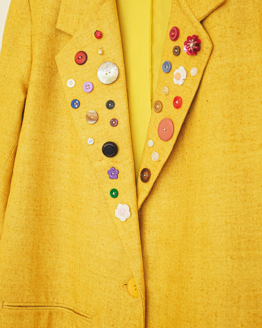 Lucky Button Blazer