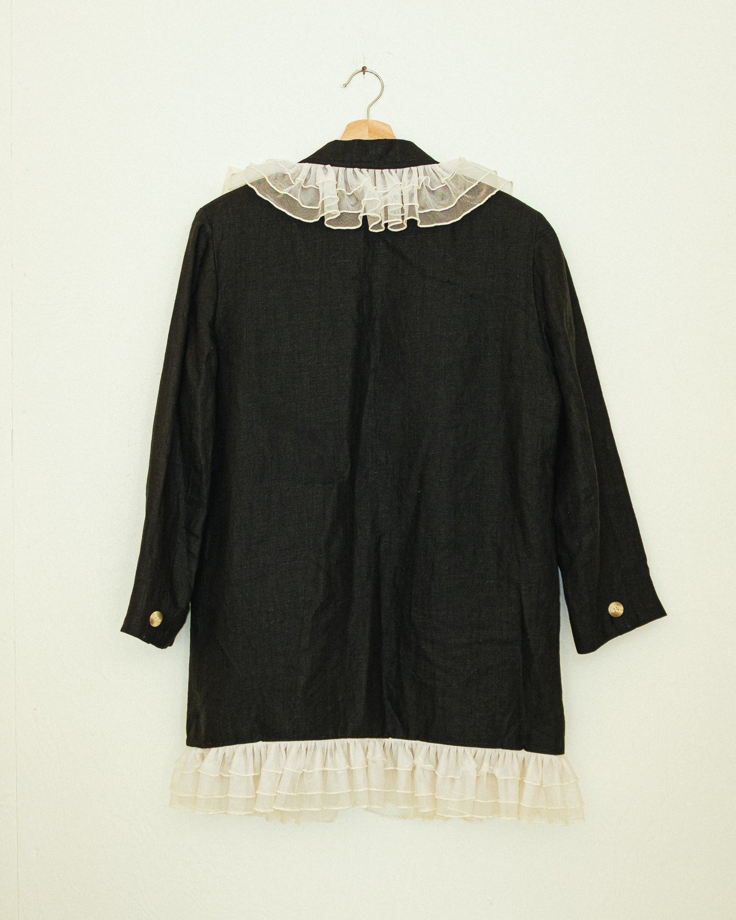 Tulle Ruffle Blazer