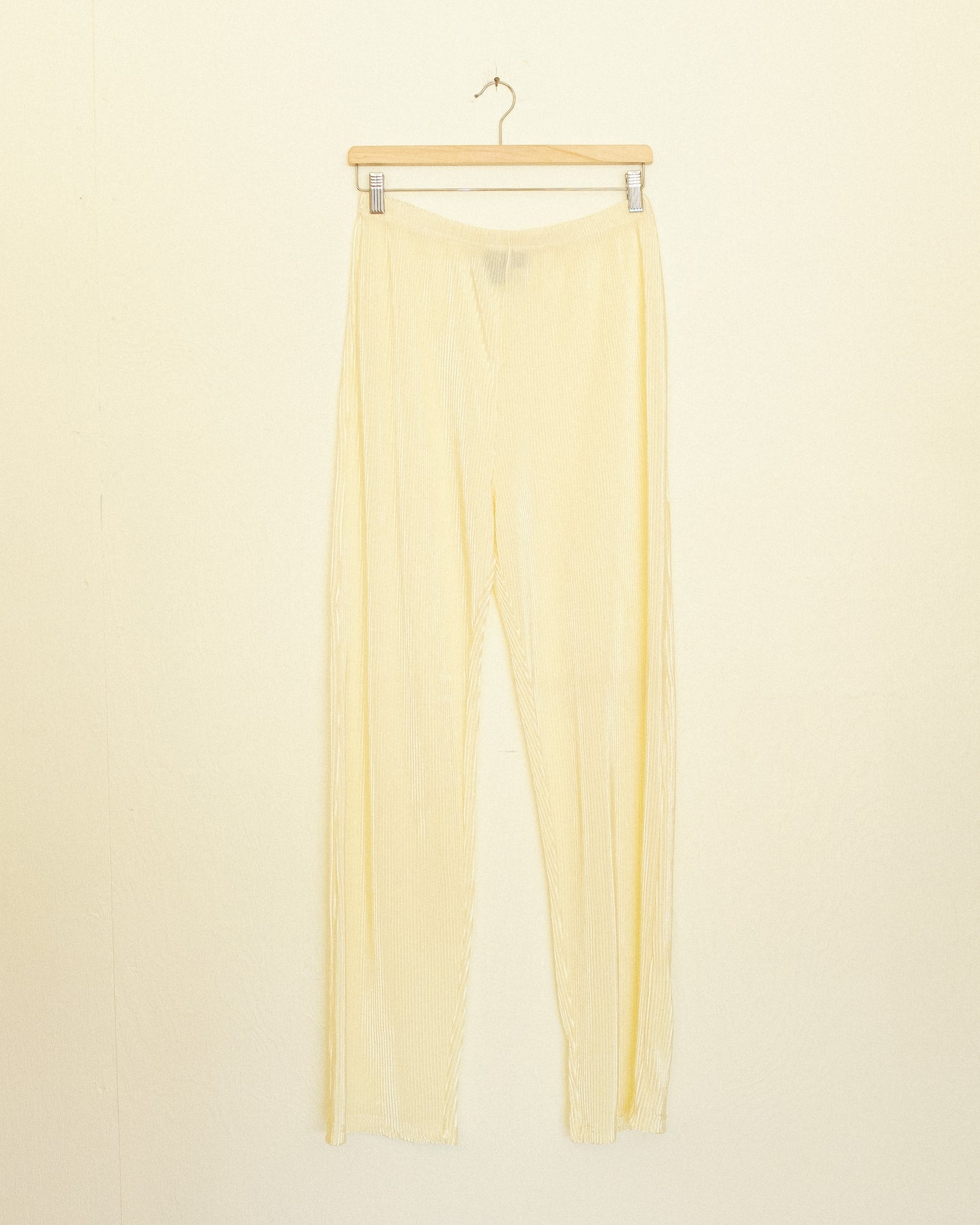 Butter Micro Pleat Set