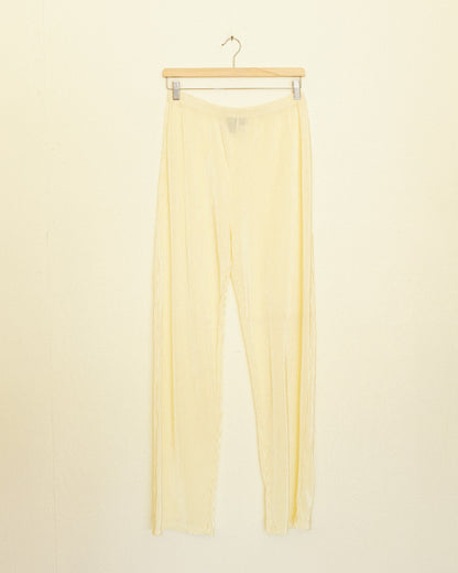 Butter Micro Pleat Set