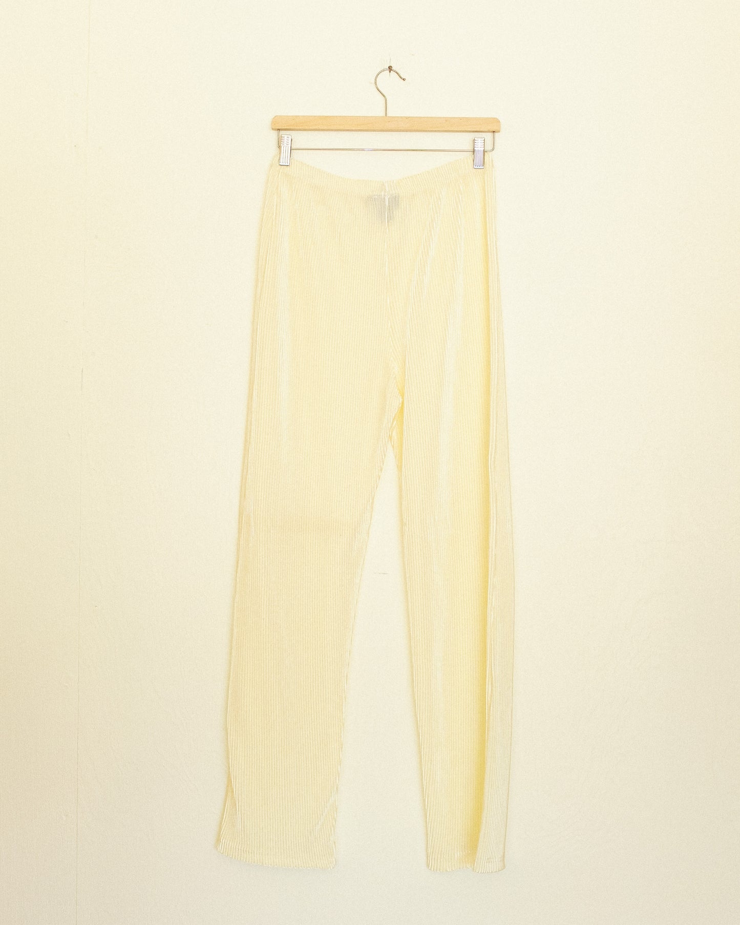 Butter Micro Pleat Set
