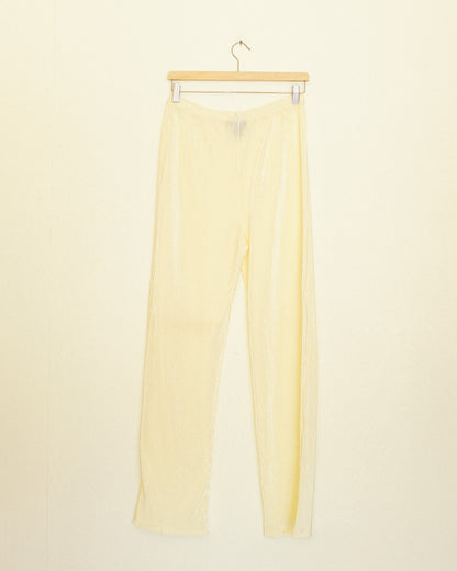 Butter Micro Pleat Set