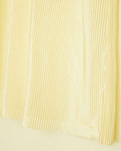 Butter Micro Pleat Set
