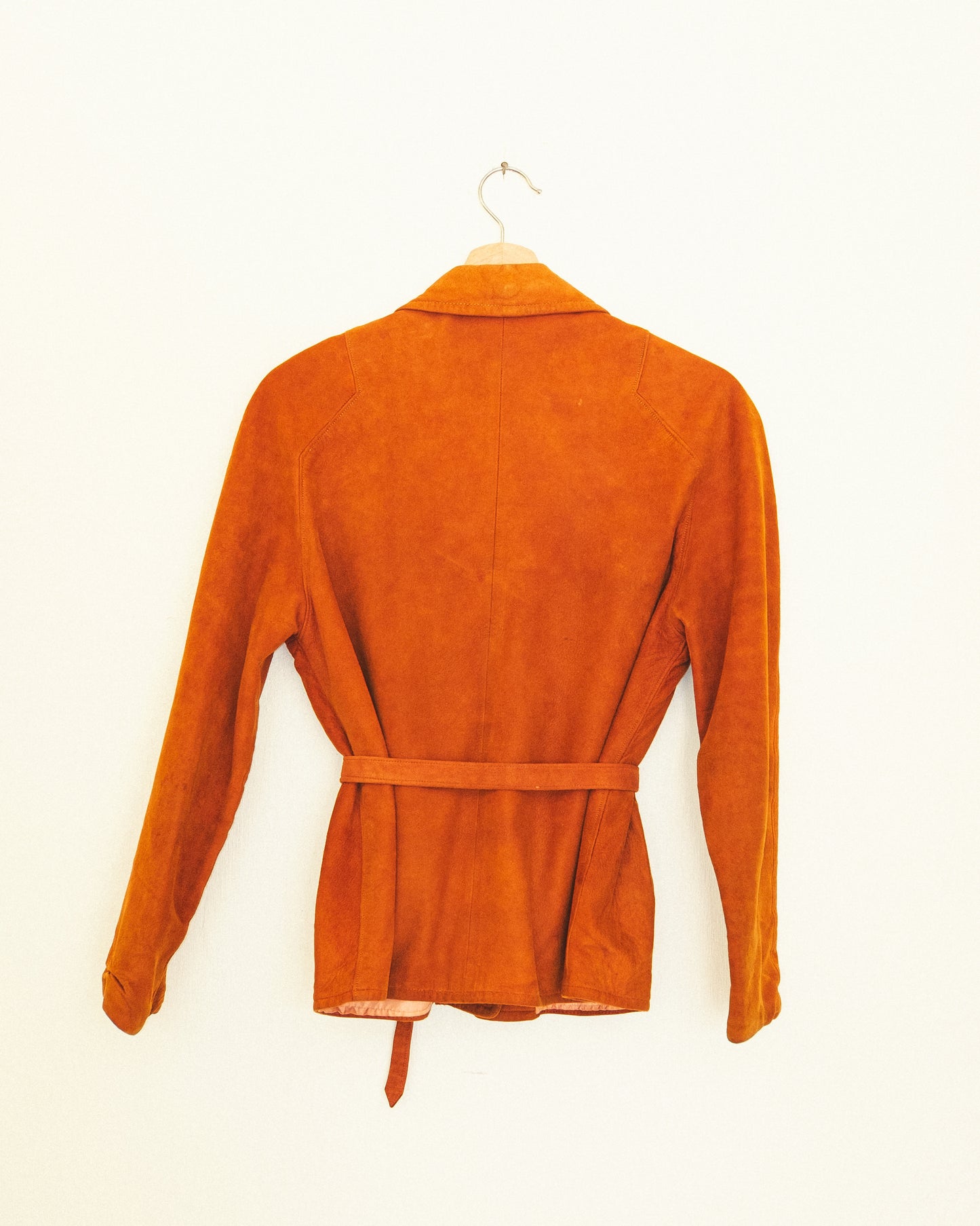 Terracotta Suede Jacket