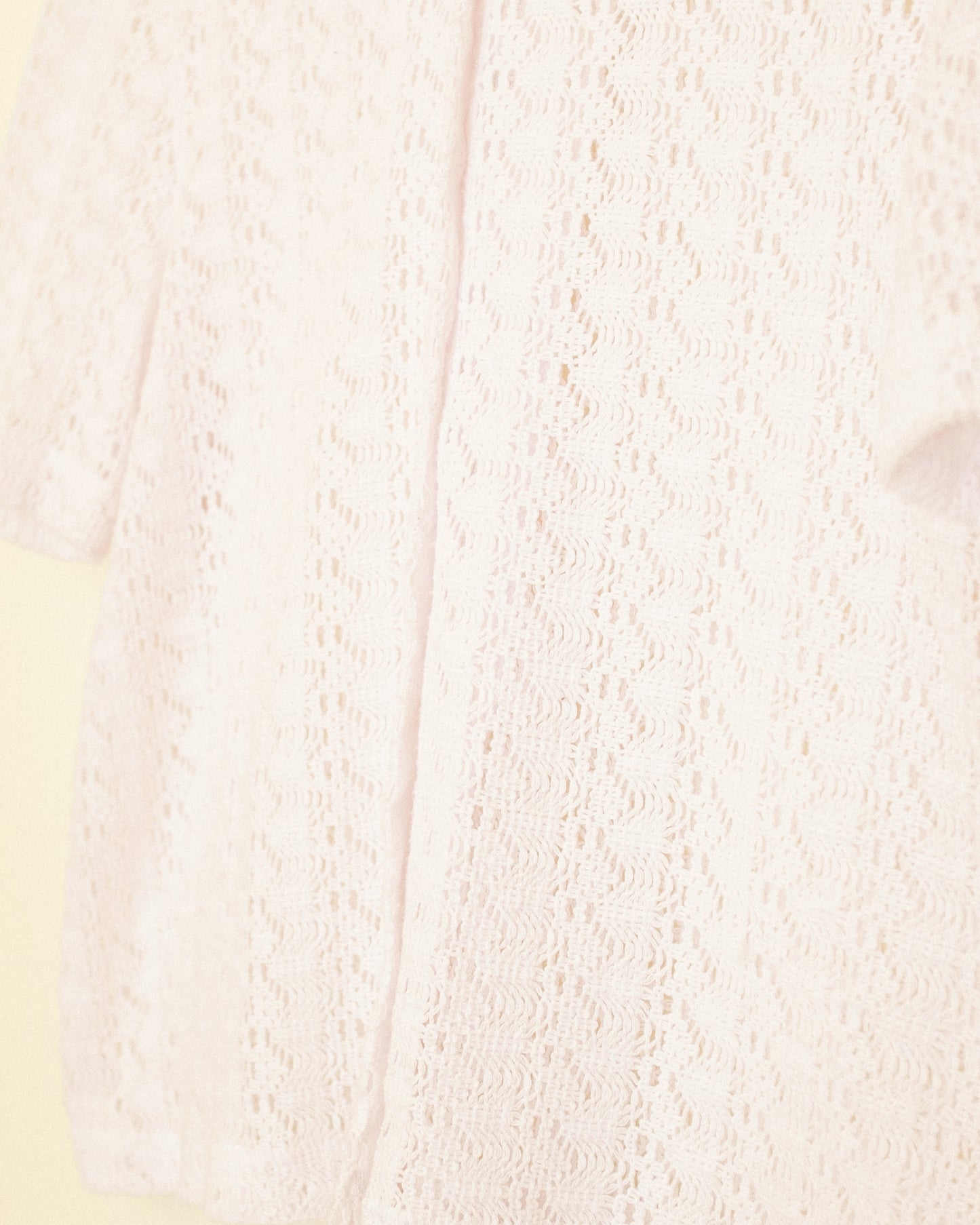 White Crochet Top