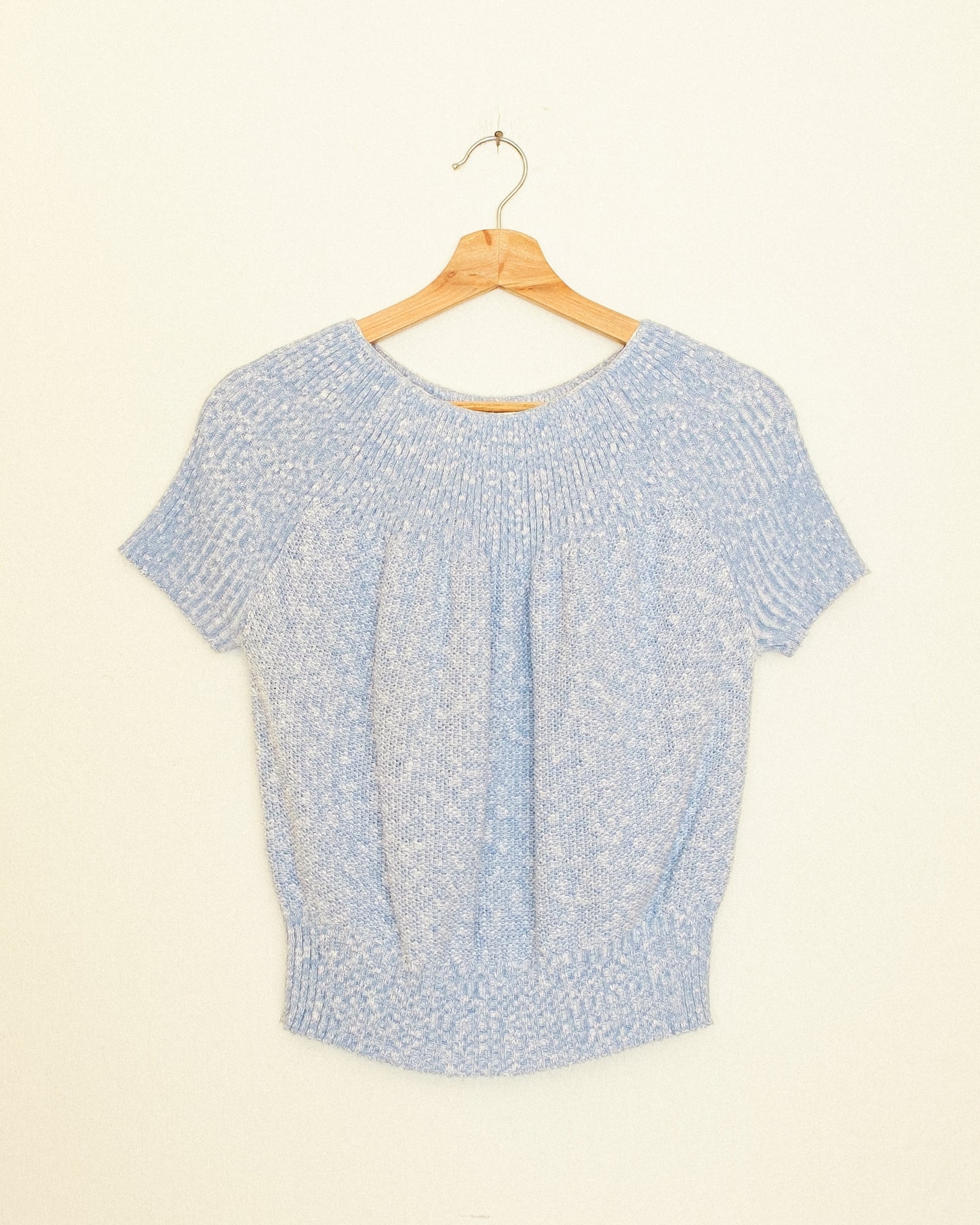 Blue Speckle Sweater