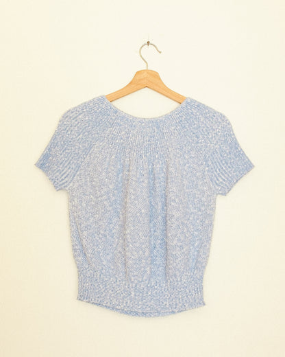 Blue Speckle Sweater