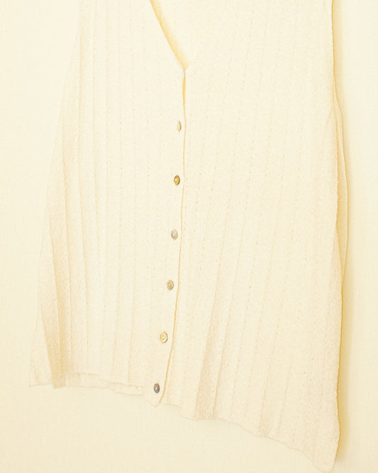 Ivory Button Tank