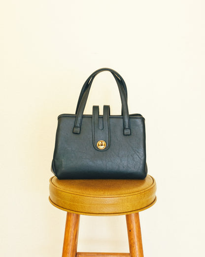 60's Navy Satchel