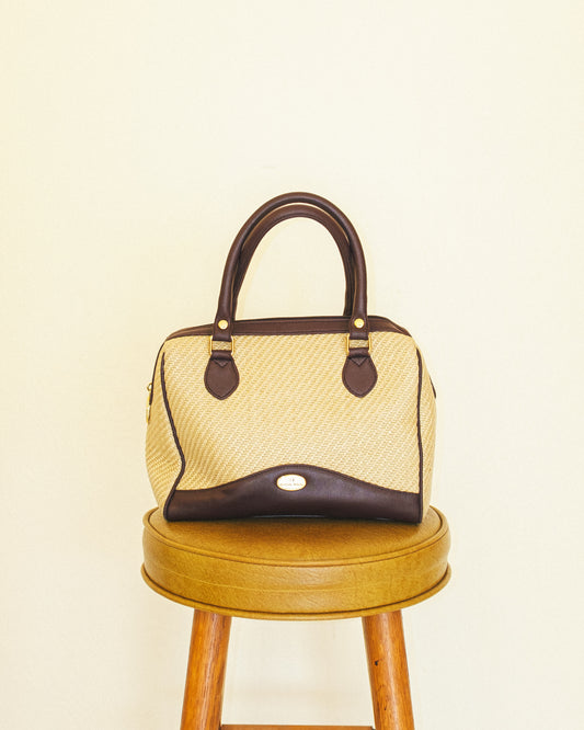 Aigner Woven Satchel