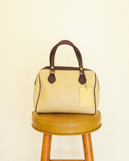 Aigner Woven Satchel