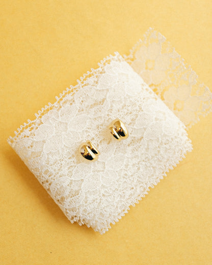 Petite Sofie Hoops - Gold