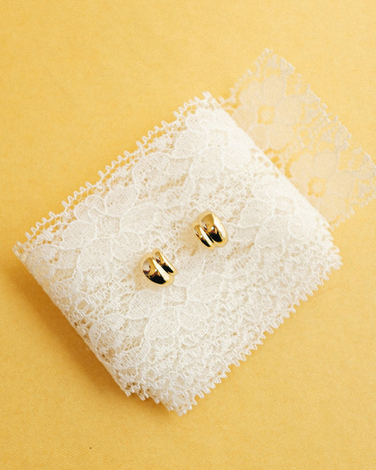 Petite Sofie Hoops - Gold