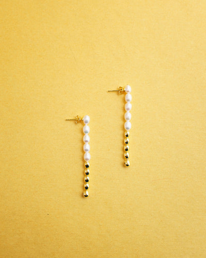 Goddess Pearl Earrings