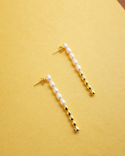 Goddess Pearl Earrings