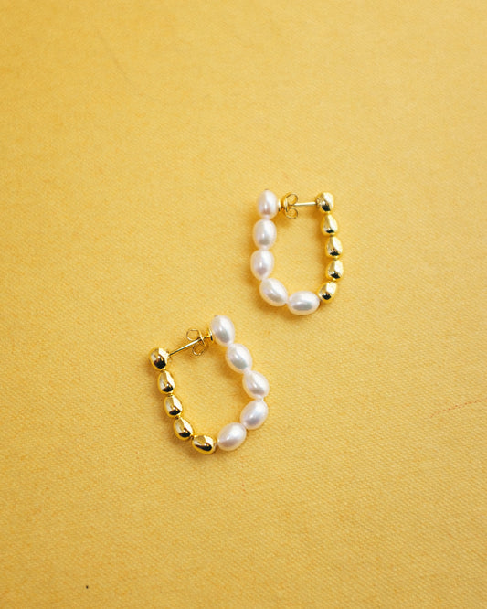 Goddess Pearl Earrings