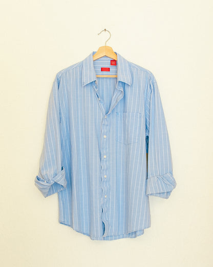 Boyfriend Button Up - Summer Blue
