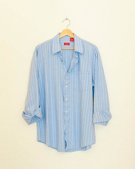 Boyfriend Button Up - Summer Blue