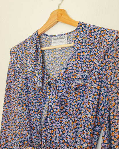 70's Diane von Furstenberg Floral Dress