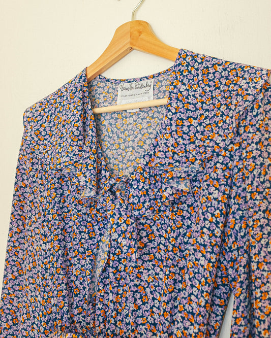 70's Diane von Furstenberg Floral Dress