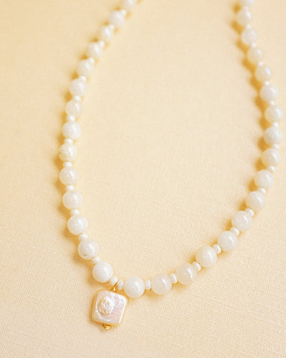 Milky Pearl Necklace