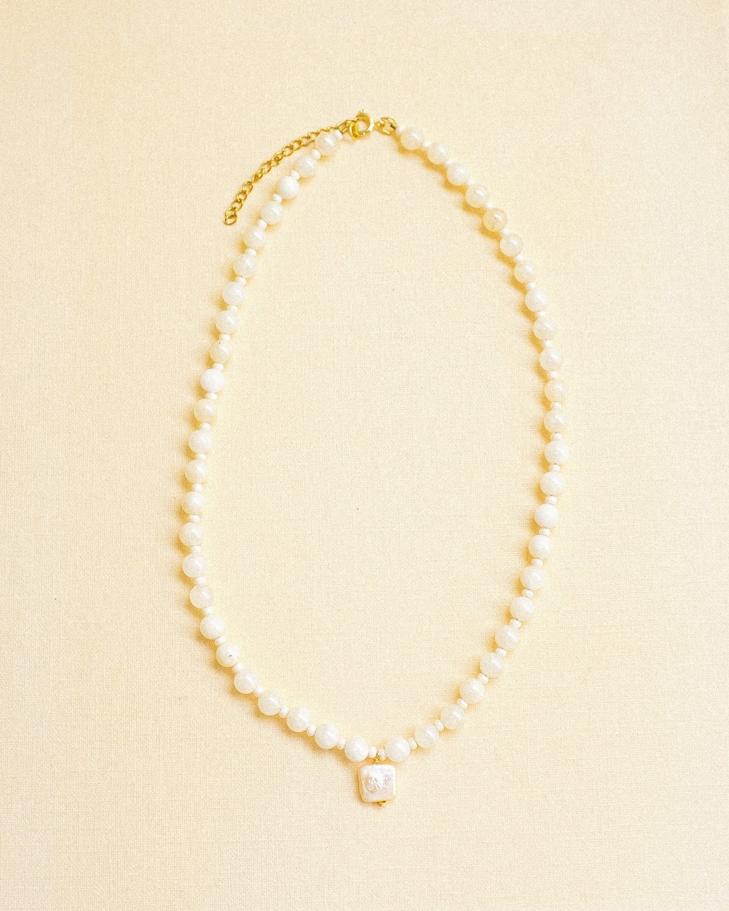 Milky Pearl Necklace