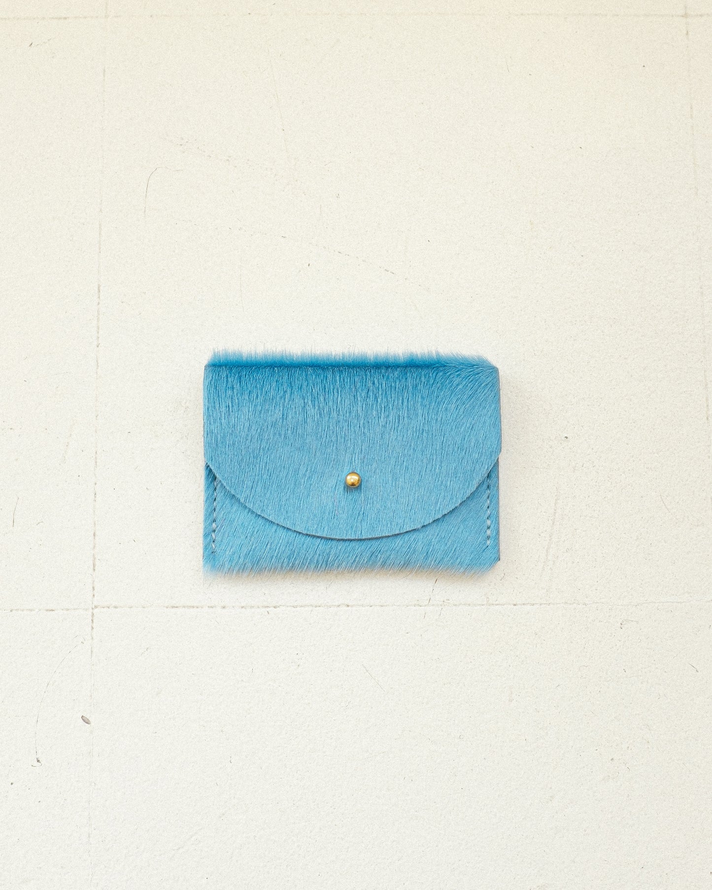 Sky Calf Hair Wallet