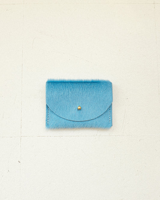 Sky Calf Hair Wallet