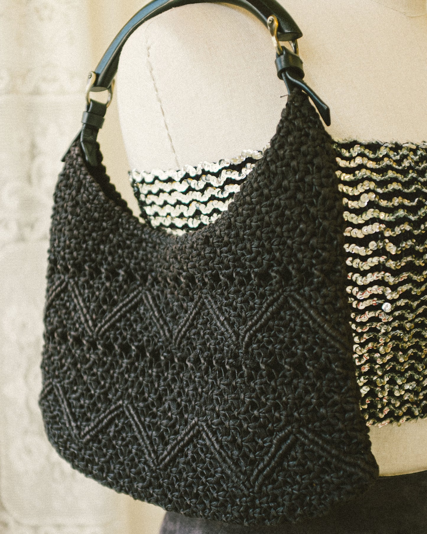 Woven Shoulder Bag