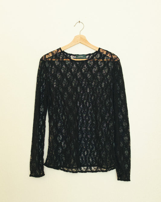 Noir Lace Shirt