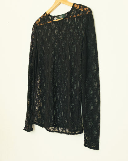 Noir Lace Shirt