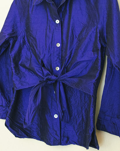 Sapphire Silk Top