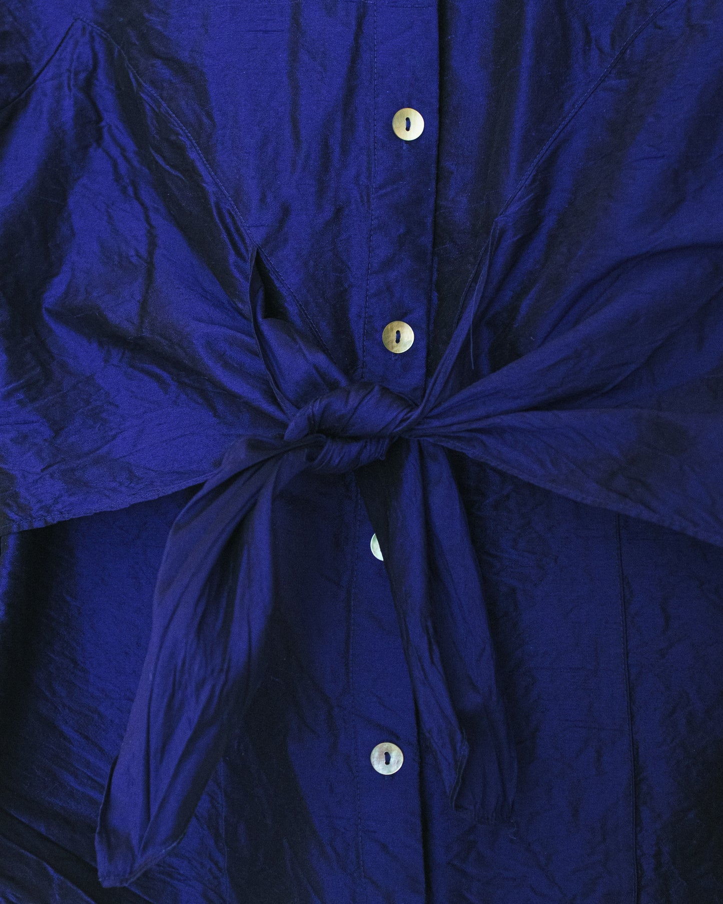 Sapphire Silk Top