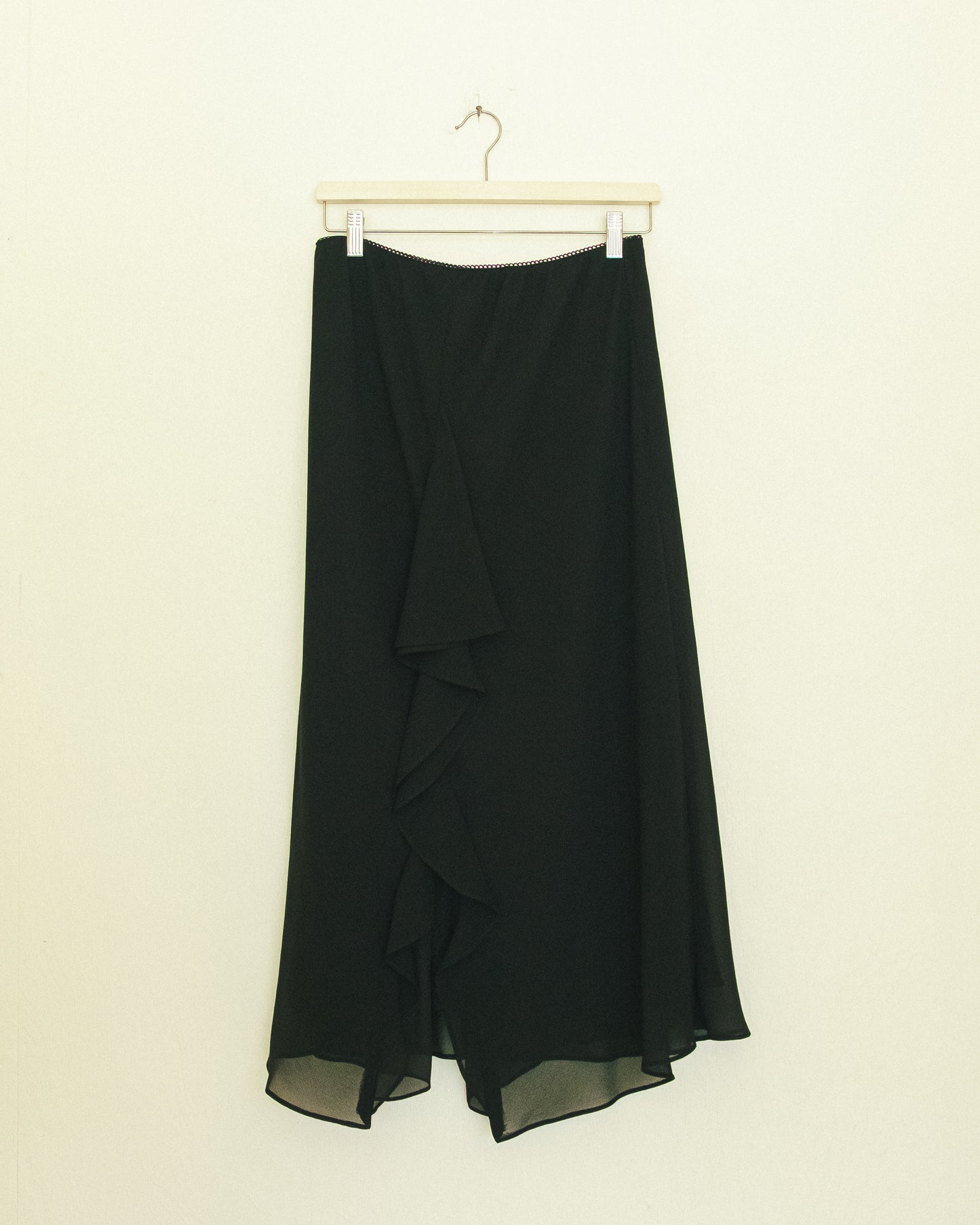 Noir Ruffle Skirt