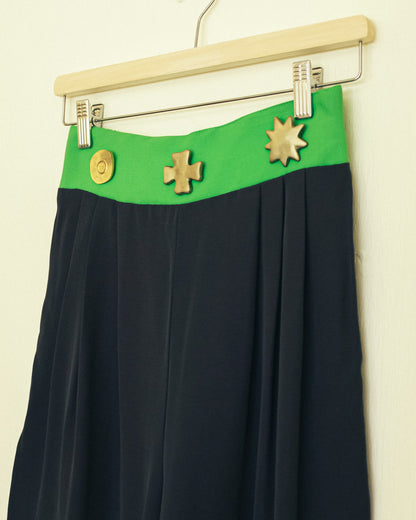 Brass Button Shorts